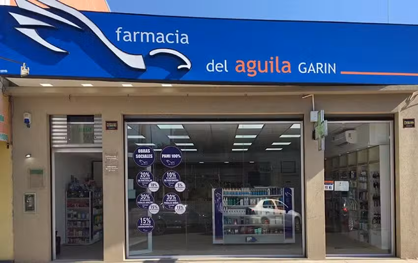 Farmacia del &Aacute;guila Gar&iacute;n