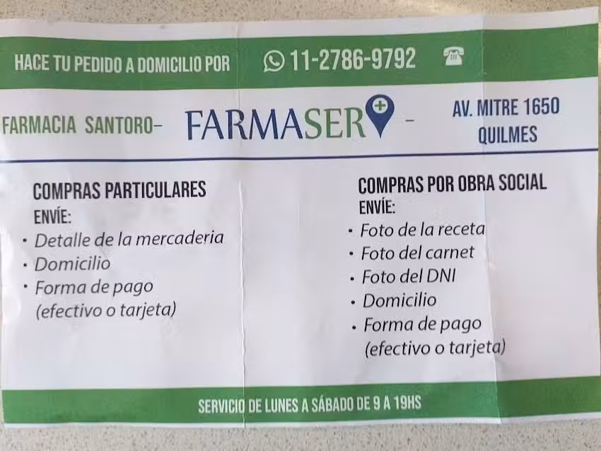 Farmacia FARMASER Santoro