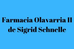 Farmacia Olavarr&iacute;a Ii de Sigrid Schnelle