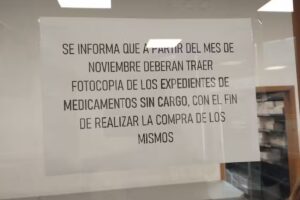 Farmacia social (medicamentos sin cargo)