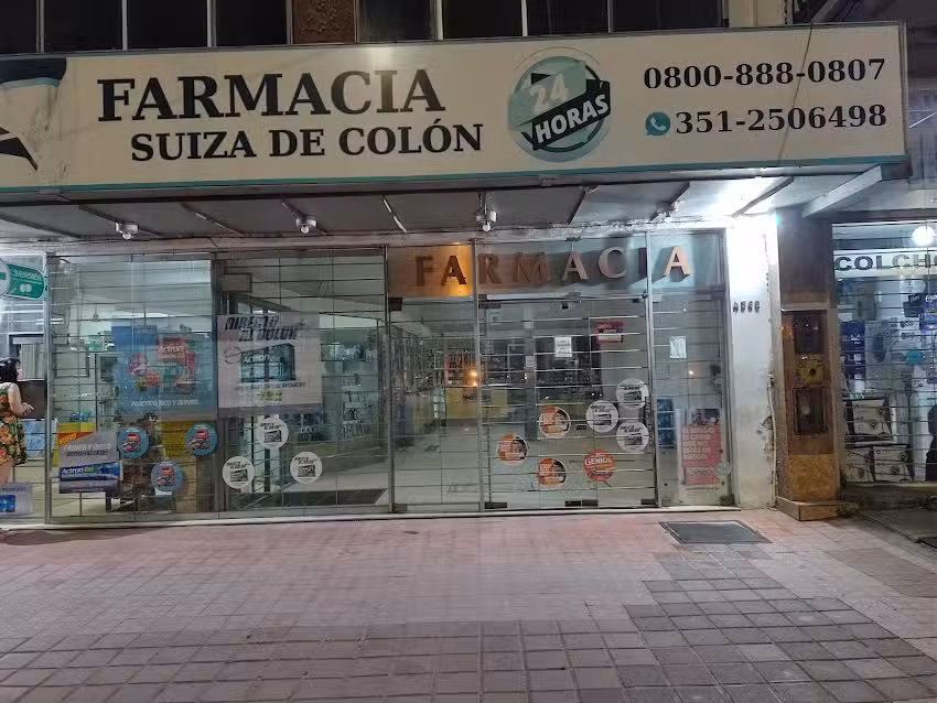 Farmacia Suiza de Col&oacute;n