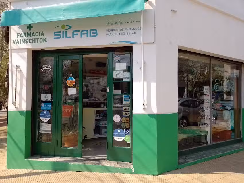 Farmacia Vainschtok. SMG GALENO L PASTEUR COMEI MEDIFE OSSEG B PROVINCIA POLICIA AMFFA C ESCRIBANOS AVALIAN P JUDICIAL SANCOR